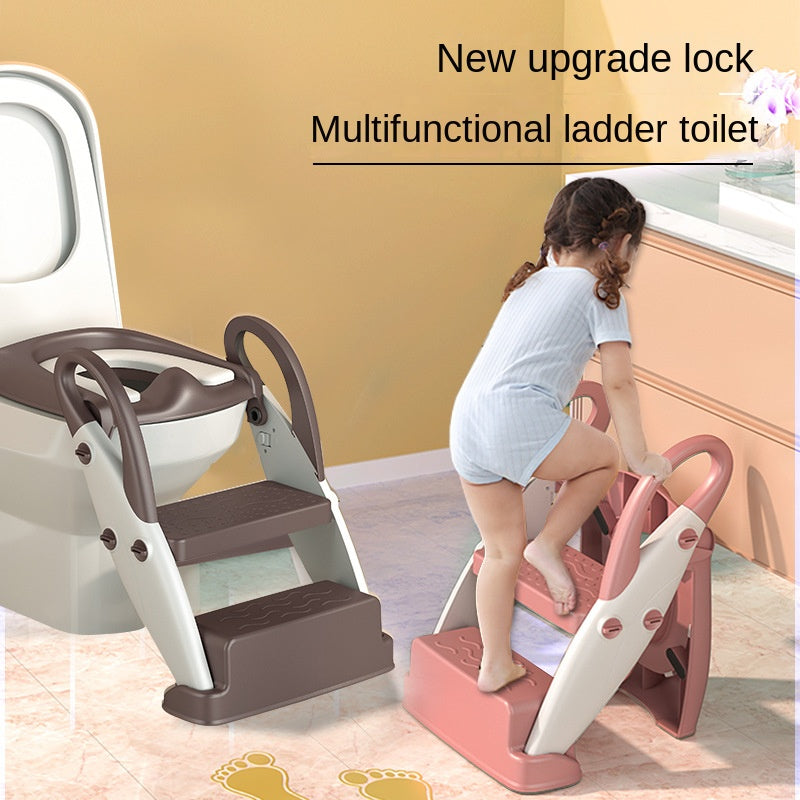 Safe Folding Toilet Ladder for Infants & Babies