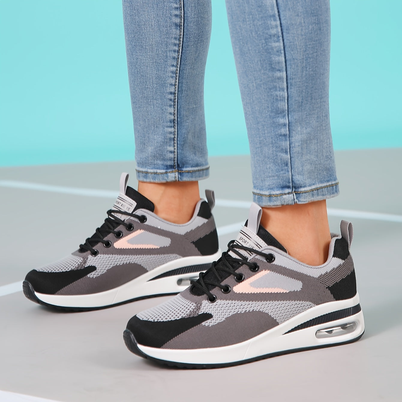 Women's Shock Absorption Running Shoes with Air Cushion