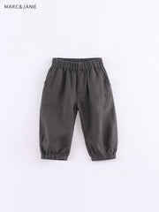 Girls Linen Casual Pants Anti Mosquito Pants Kids Pants