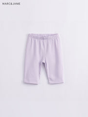 Girls Summer Breathable Leggings, Assorted Colors, Thin Cropped Pants