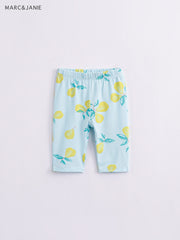 Girls Summer Breathable Leggings, Assorted Colors, Thin Cropped Pants