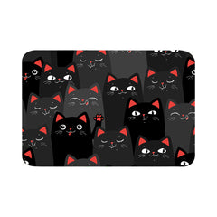 Cat Kitchen Floor Mat Cartoon Oilproof Waterproof Floor Mat Kitchen Mat