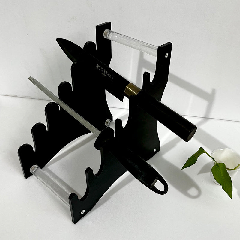Acrylic Display Rack for Survival and Outdoor Knives