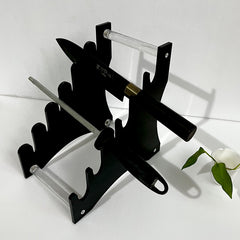 Acrylic Display Rack for Survival and Outdoor Knives