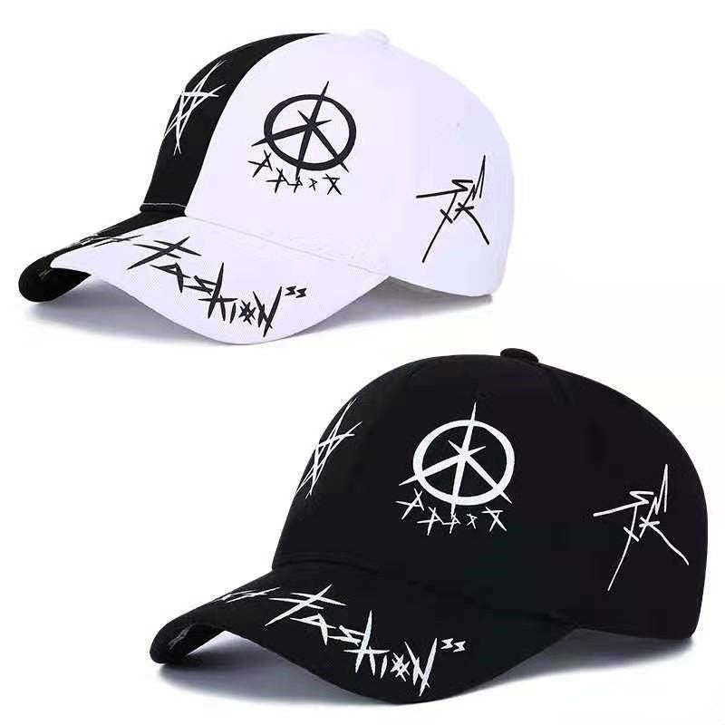 Hip Hop Baseball Cap Letter Graffiti Unisex Sunscreen Sports Dad Hat