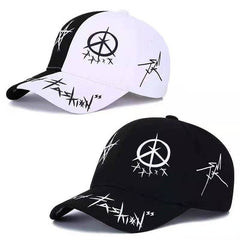 Hip Hop Baseball Cap Letter Graffiti Unisex Sunscreen Sports Dad Hat