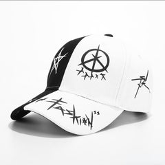Hip Hop Baseball Cap Letter Graffiti Unisex Sunscreen Sports Dad Hat