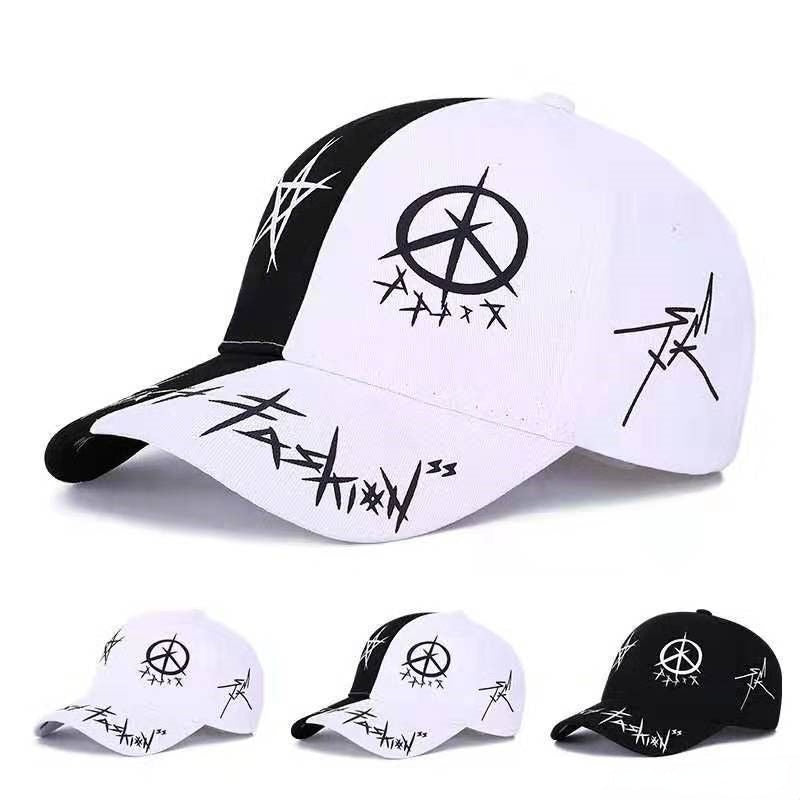 Hip Hop Baseball Cap Letter Graffiti Unisex Sunscreen Sports Dad Hat