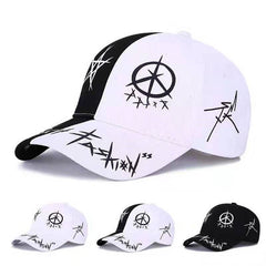 Hip Hop Baseball Cap Letter Graffiti Unisex Sunscreen Sports Dad Hat