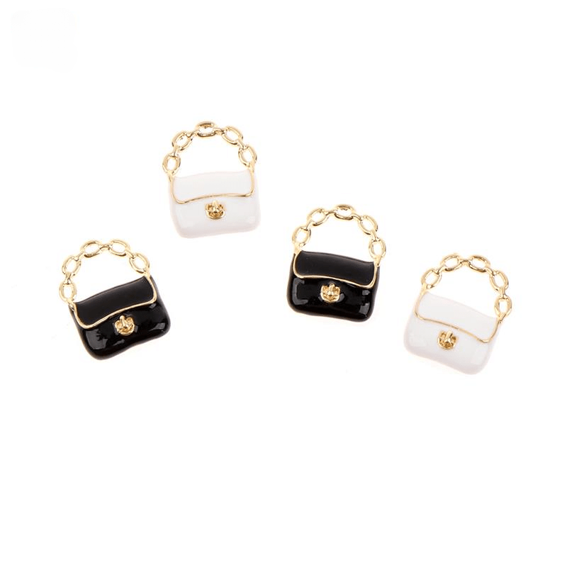 Dollhouse Handbags 1:12 Scale & Accessories with Golden Chain Strap