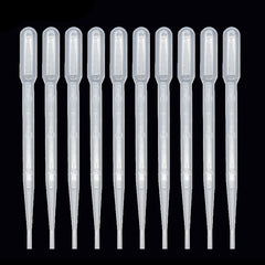 100Pcs 3ml Plastic Transfer Pipettes Disposable Eye Dropper