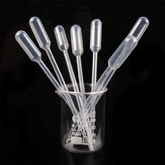 100Pcs 3ml Plastic Transfer Pipettes Disposable Eye Dropper