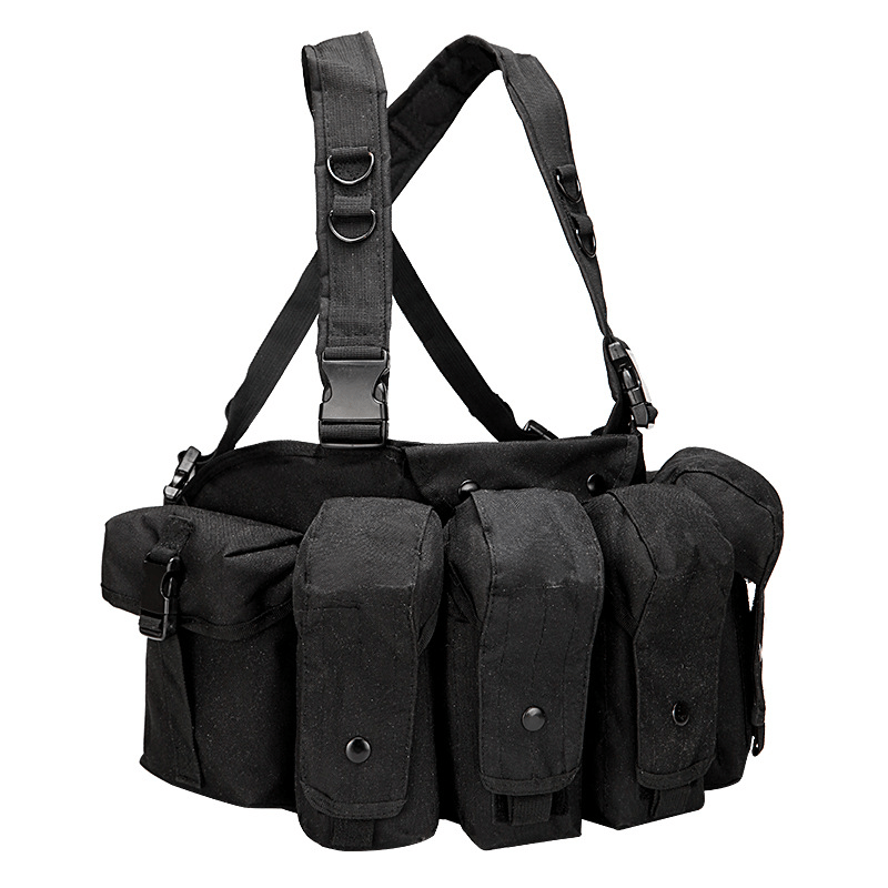 Adjustable Tactical Chest Rig for Outdoor Activities