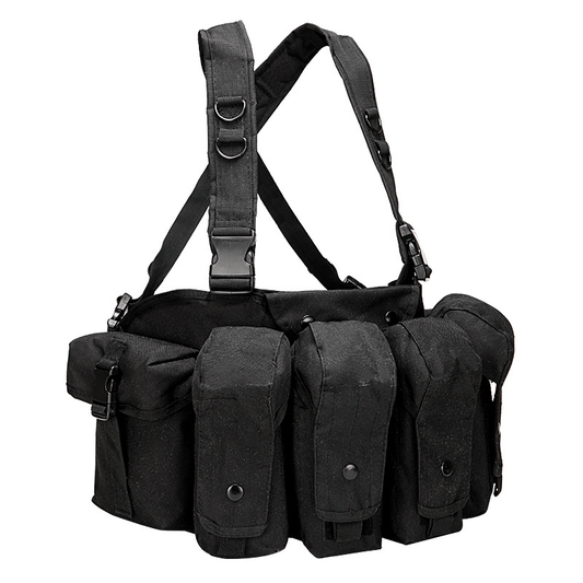 Adjustable Tactical Chest Rig for Outdoor Activities