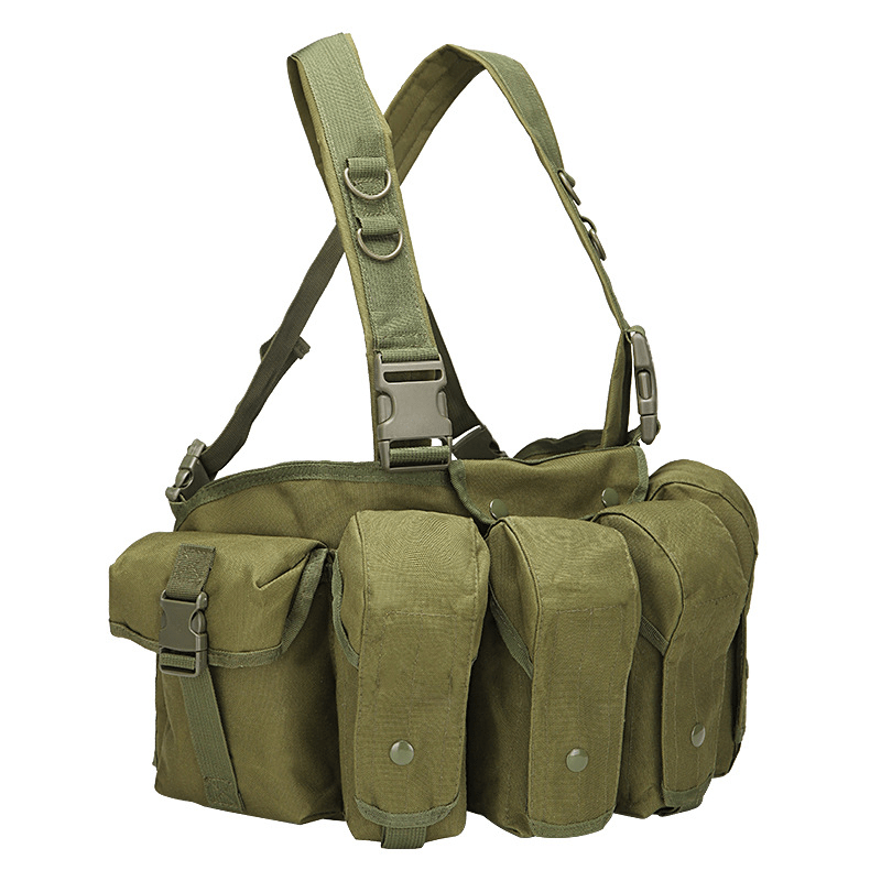 Adjustable Tactical Chest Rig for Outdoor Activities