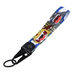 Classic Cartoon Anime Car Keychain Keys Holder Accessories Keychains For Men