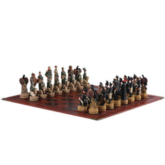 Historical Figures Chess Set Skin Board Game Toy Gift