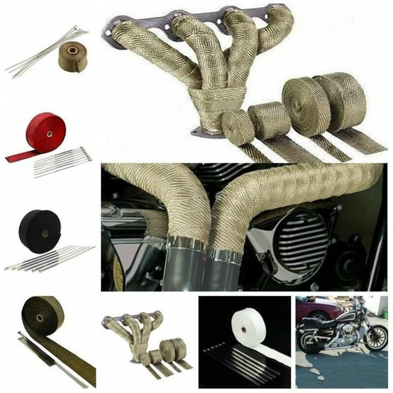 5M Fiberglass Heat Shield Motorcycle Exhaust Wrap