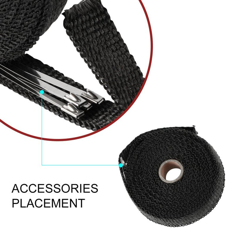 5M Fiberglass Heat Shield Motorcycle Exhaust Wrap