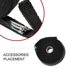 5M Fiberglass Heat Shield Motorcycle Exhaust Wrap