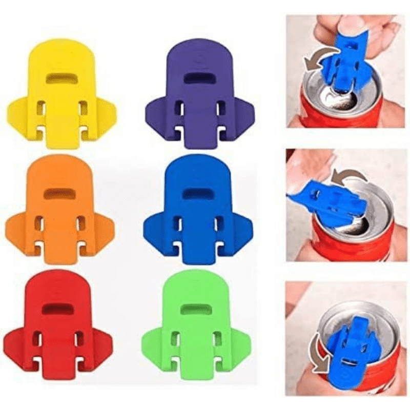 6pcs Manual Can Opener - Easy to Use Kitchen Gadget