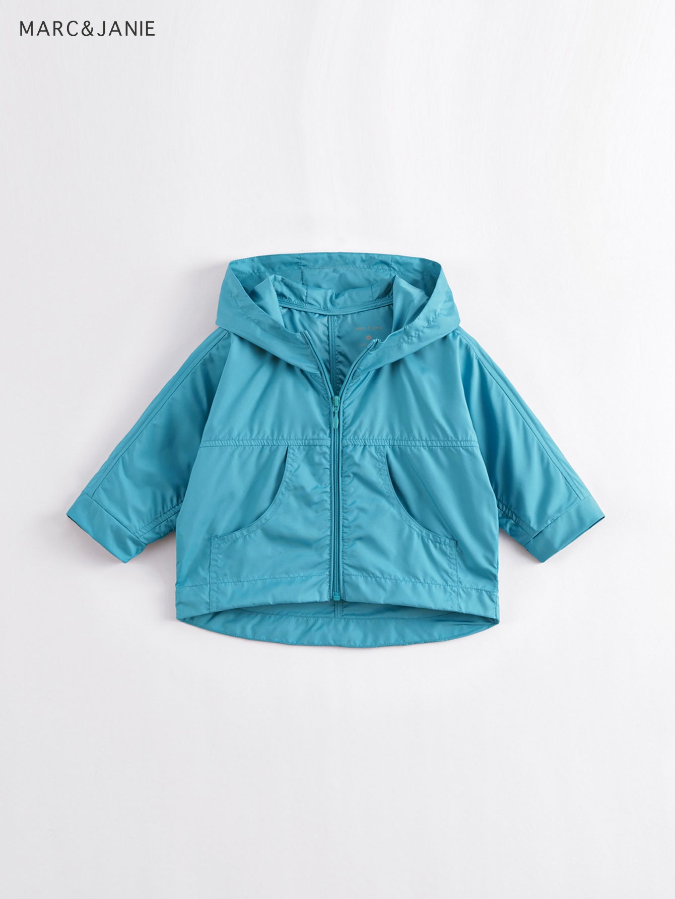 Girls Sunscreen Rash Guard Hoodie Zip Top