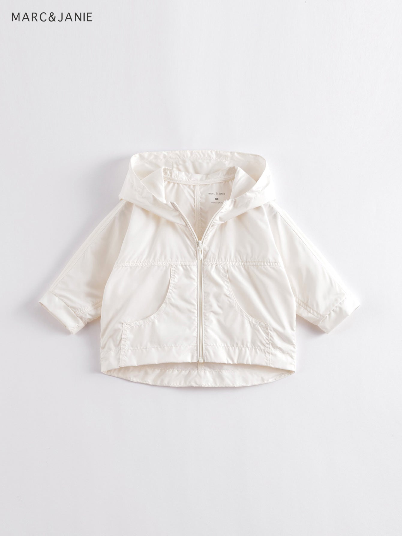 Girls Sunscreen Rash Guard Hoodie Zip Top
