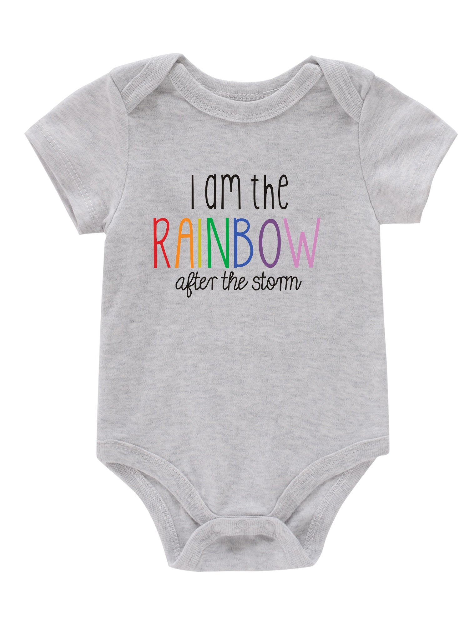 Rainbow After the Storm Onesie Clothes for Baby Boys and Girls