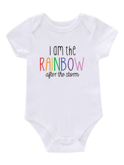 Rainbow After the Storm Onesie Clothes for Baby Boys and Girls