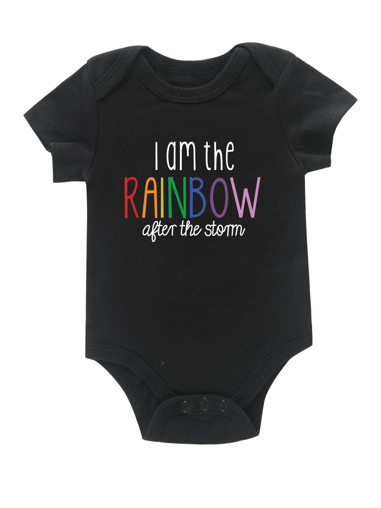 Rainbow After the Storm Onesie Clothes for Baby Boys and Girls