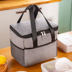 Insulated Lunch Storage Bag Portable Satchel Bag