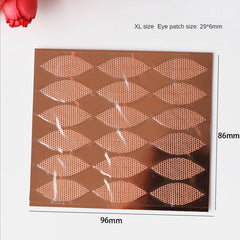 Water Sticking Lace Double Eyelid Stickers Widened Half Moon Shape