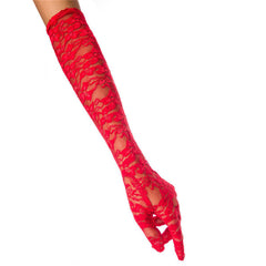 Long Lace Bridal Gloves for Women