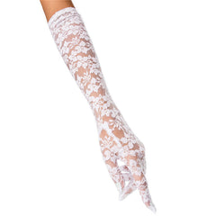 Long Lace Bridal Gloves for Women