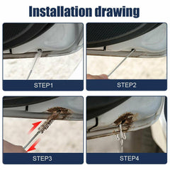 Car Drain Hole Dredging Cleaning Brush Refrigerator Sunroof Dredge Pipe