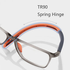 TR90 Sport Reading Glasses - Men's Anti Light Presbyopia Eyeglasses