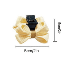 Lady Girl Sweet Bow Small Scratch Clip Hair Clips Hair Accessories