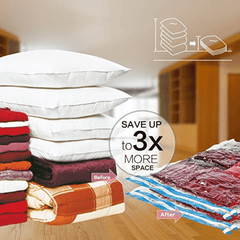 4pcs Vacuum Compressed Bag Clothes Storage Cotton Quilt Vacuum Bag