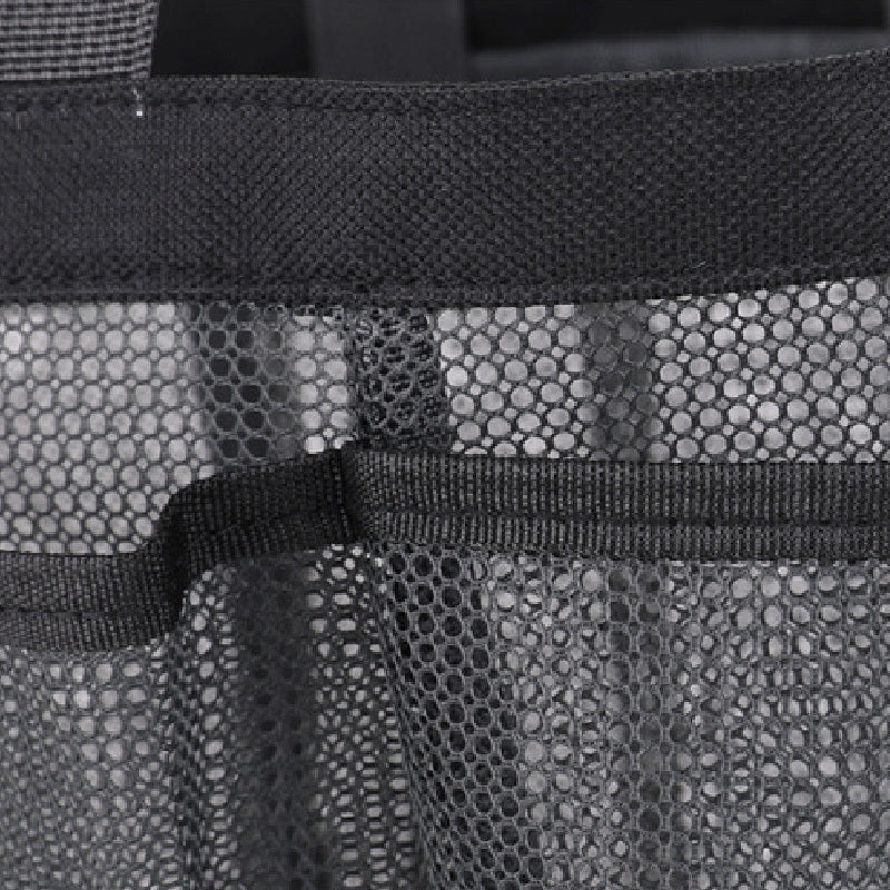Convenient Hanging Shower Tote Bag with 9 Pockets for Toiletries and Makeup