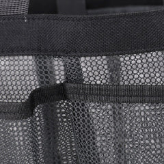 Convenient Hanging Shower Tote Bag with 9 Pockets for Toiletries and Makeup