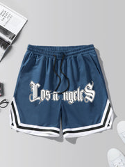 Chicago Men's Running Shorts Quick Dry Sports Athletic with Pockets