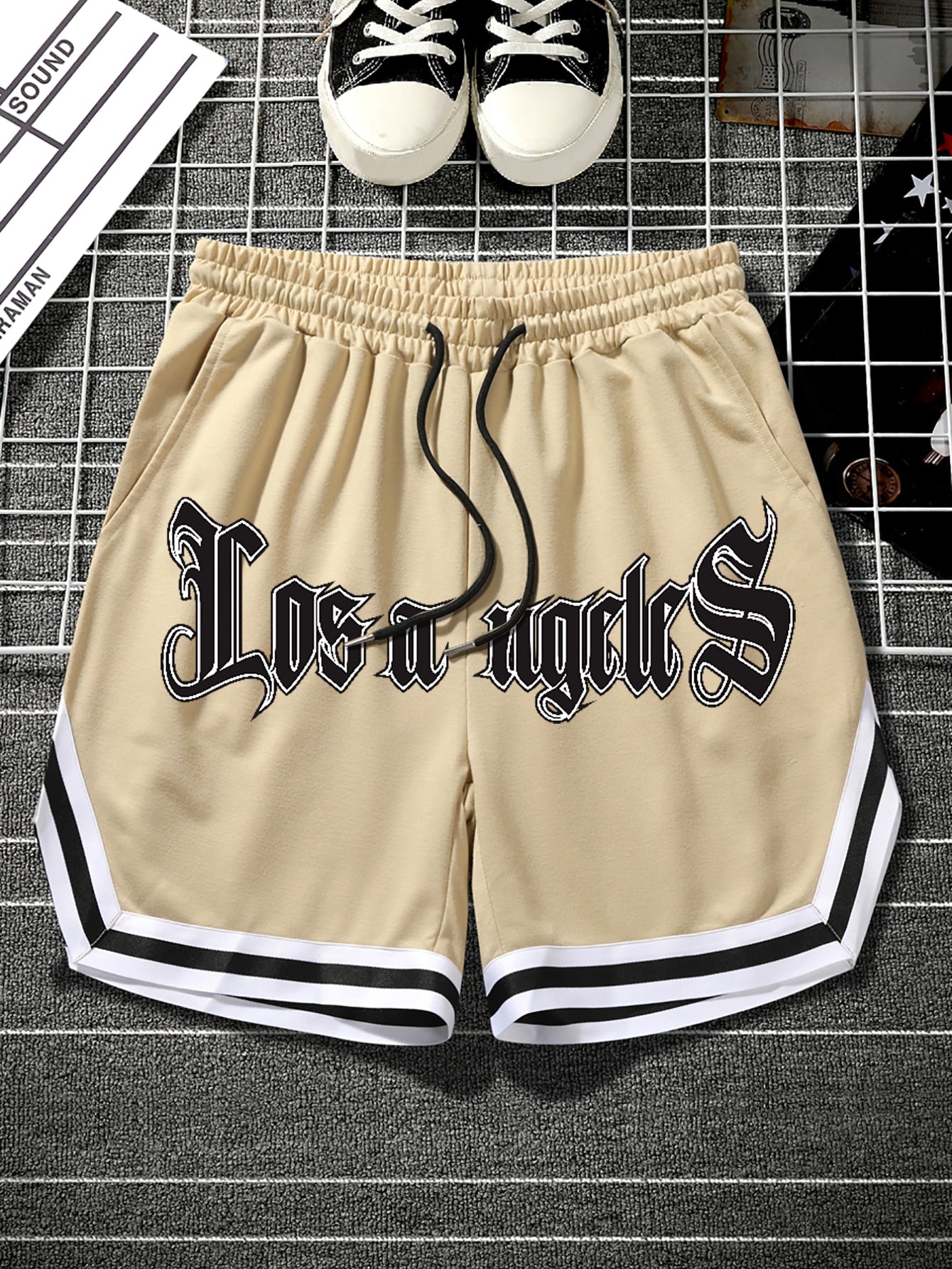 Chicago Men's Running Shorts Quick Dry Sports Athletic with Pockets