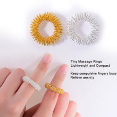 10pcs Finger Massagers for Stress Relief and Improved Circulation