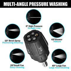 JUNGLEFLASH 12 7cm1 Nozzle High Pressure Washer