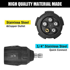 JUNGLEFLASH 12 7cm1 Nozzle High Pressure Washer