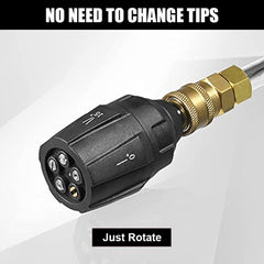 JUNGLEFLASH 12 7cm1 Nozzle High Pressure Washer