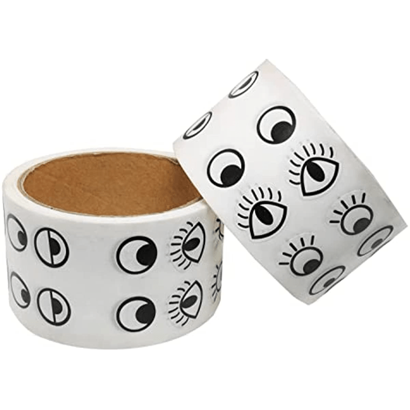 Assorted Eye Stickers Pack for DIY Crafts