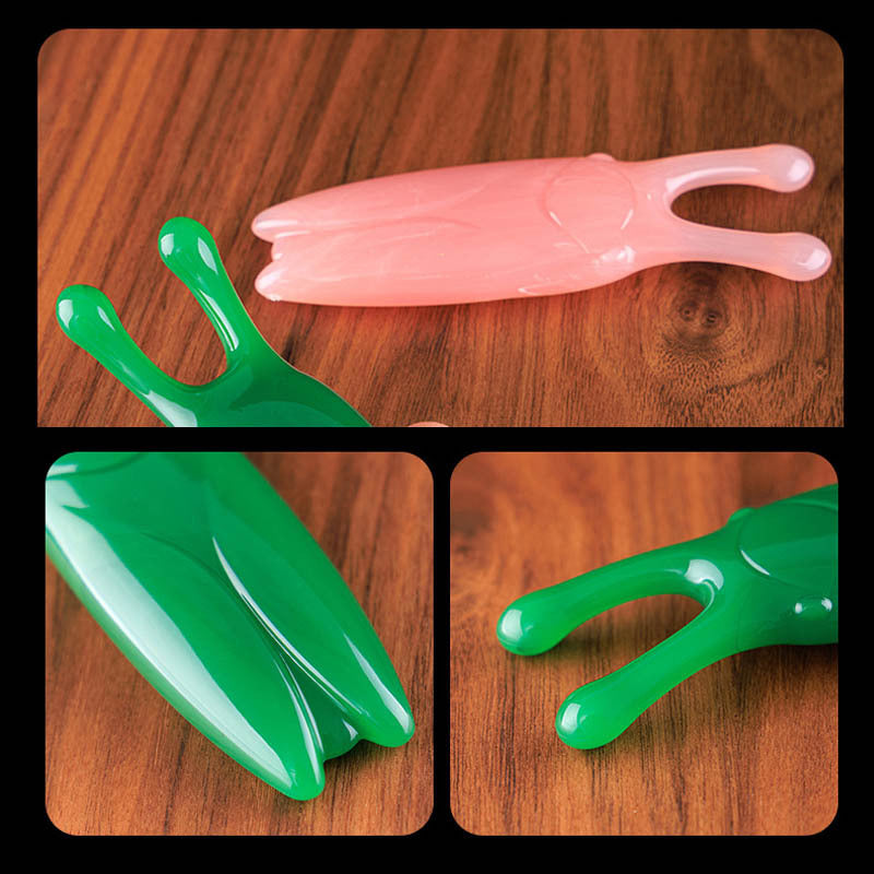 Portable Resin Nose Massager for Beauty and Relaxation