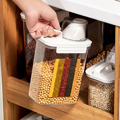 Transparent Storage Box Plastic Food Container Kitchen Fresh-keeping Storage