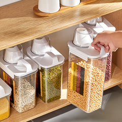 Transparent Storage Box Plastic Food Container Kitchen Fresh-keeping Storage